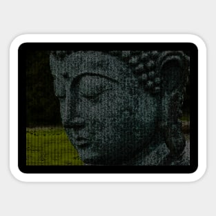 Wall Art Print - Digital BUDDHA Namaste - canvas, Photo print, artboard print, poster Canvas Print Sticker